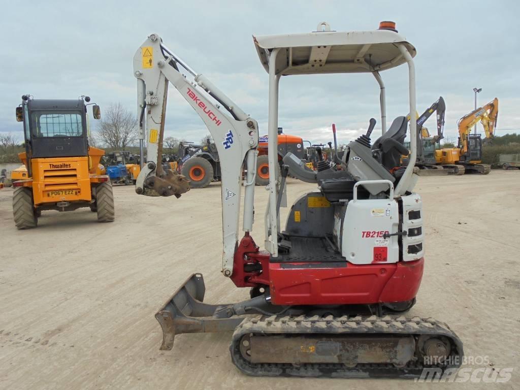 Takeuchi TB215R Mini bageri < 7t