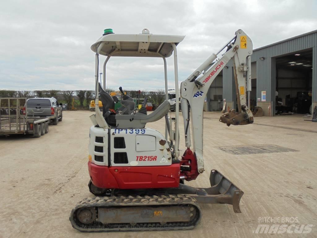 Takeuchi TB215R Mini bageri < 7t