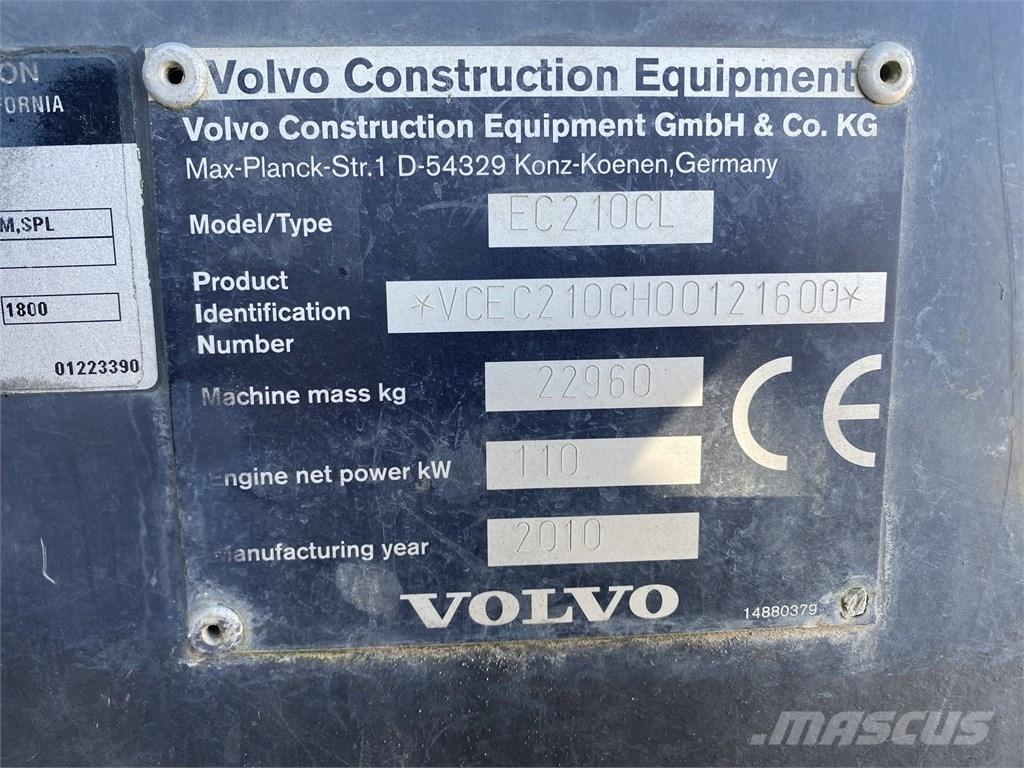 Volvo EC 210 C L Bageri guseničari