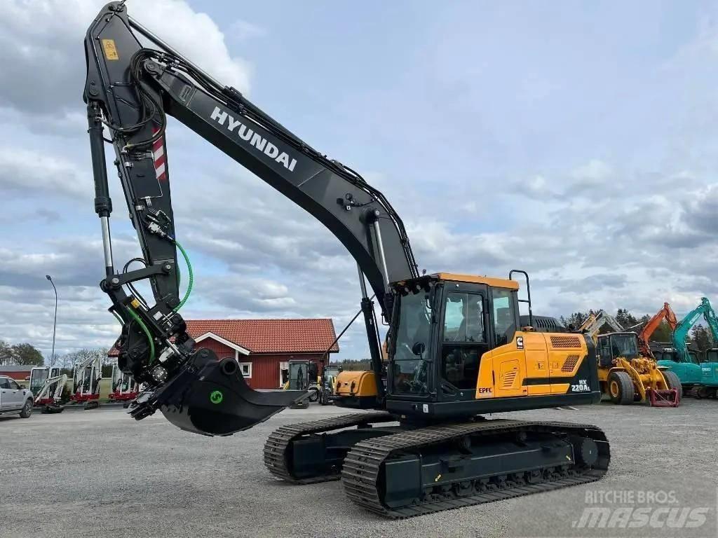 Hyundai HX 220 Bageri guseničari
