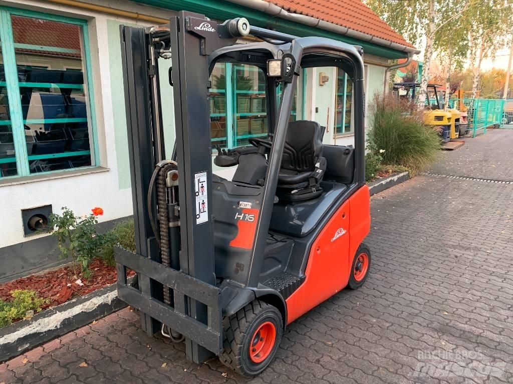 Linde H16T-01 V-3071 Plinski viljuškari