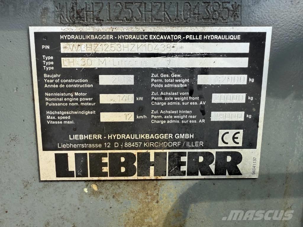 Liebherr LH 30 M Bageri za prenos primarnih/sekundarnih sirovina