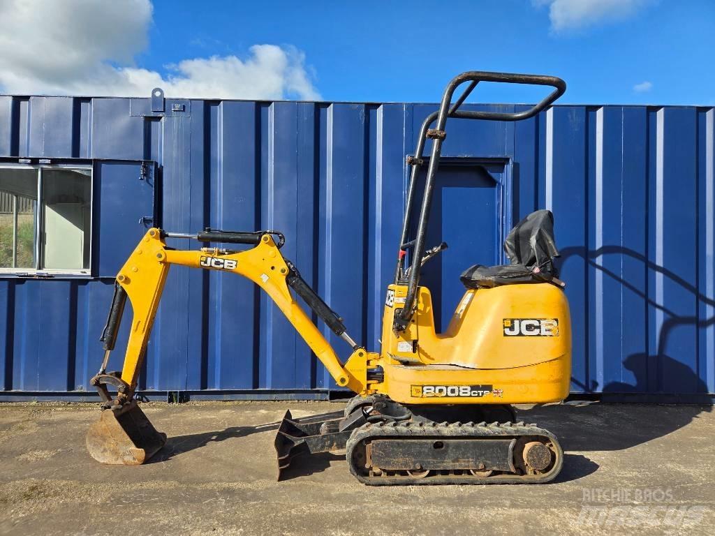 JCB 8008 CTS 3 Bkts Mini bageri < 7t