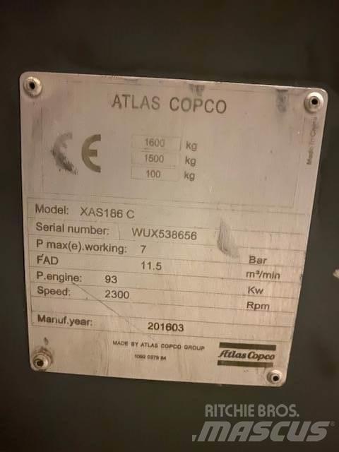 Atlas Copco XAS 186 Kompresori