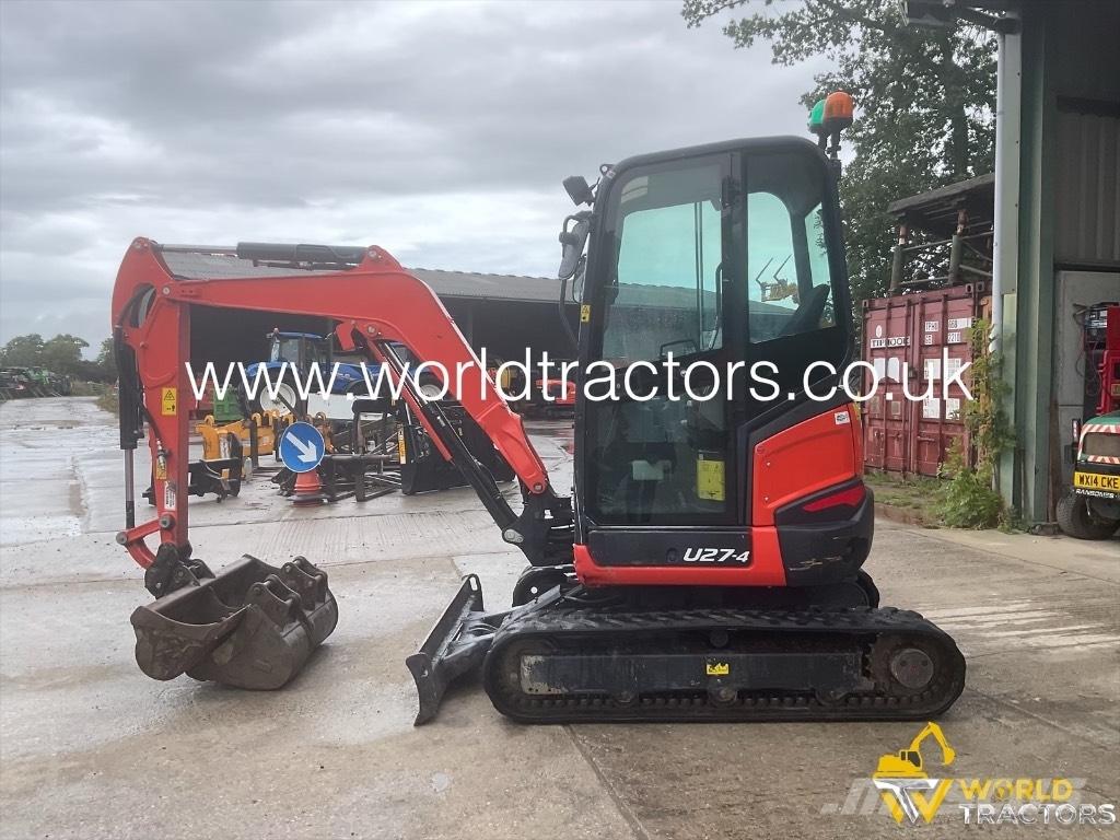 Kubota U 27-4 Mini bageri < 7t