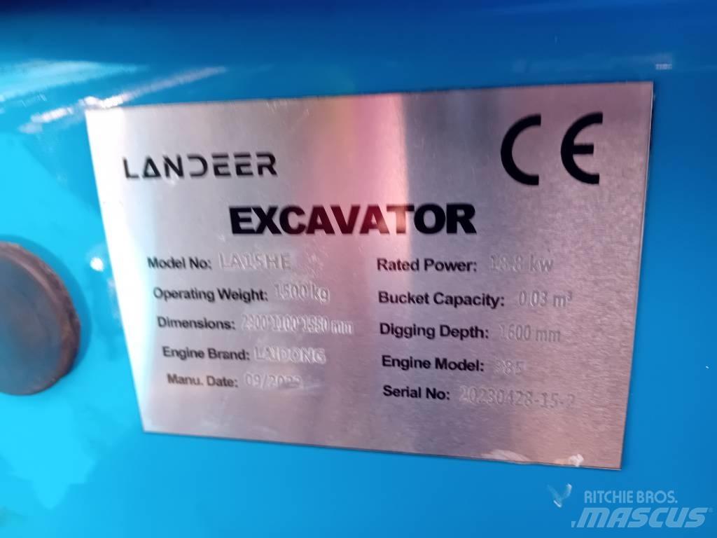  Landeer LA15HE Mini bageri < 7t