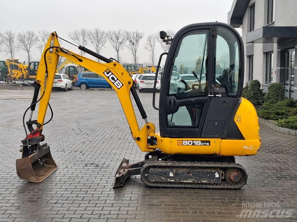 JCB 8018 CTS Mini bageri < 7t