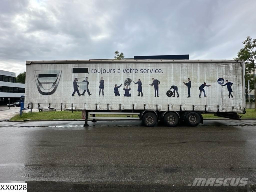 Fruehauf Tautliner Poluprikolice sa ciradom