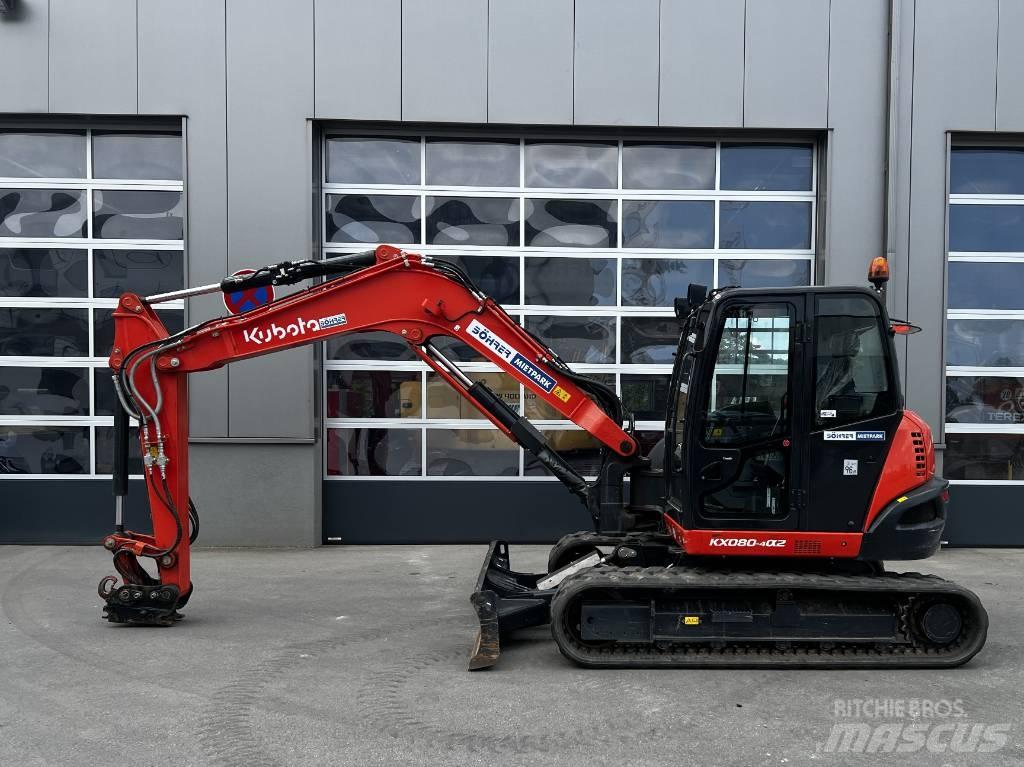 Kubota KX 080-4 | OQ45 Midi bageri 7t – 12t