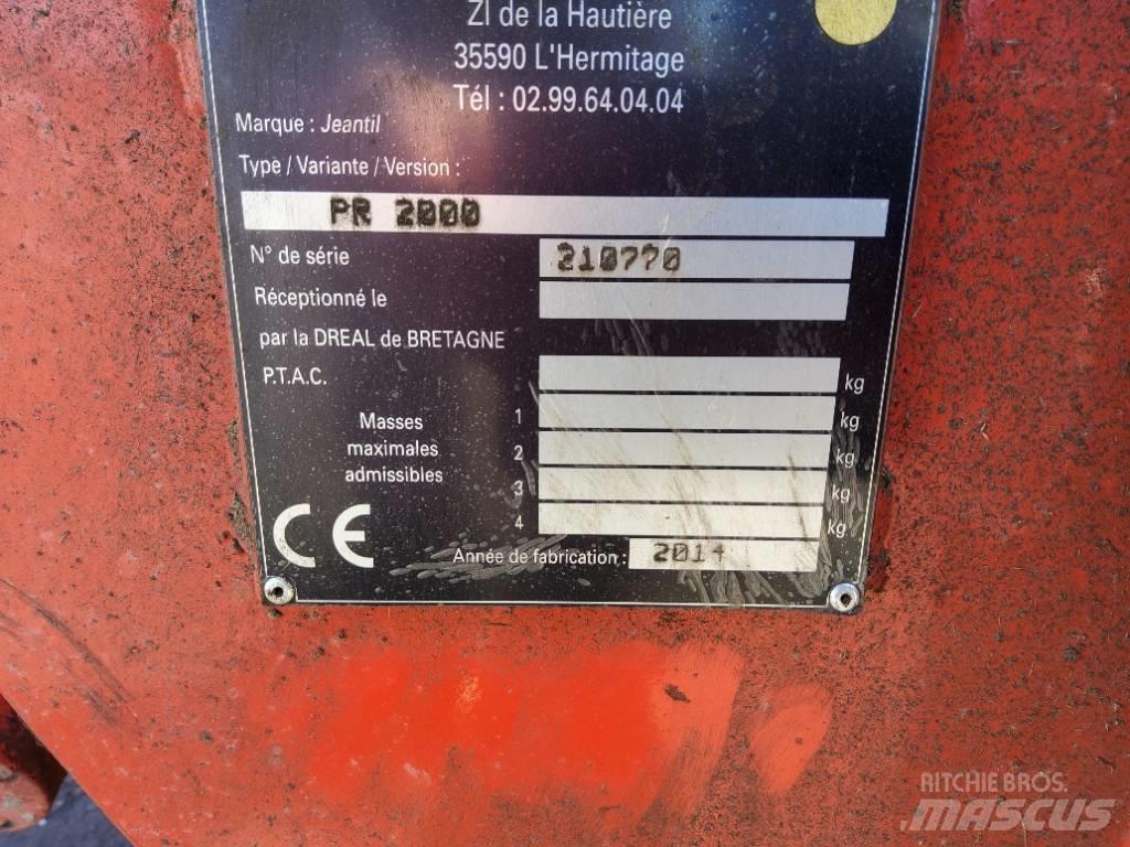 Jeantil PR 2000 Rezači za bale, oprema za rezanje i odvajanje bal