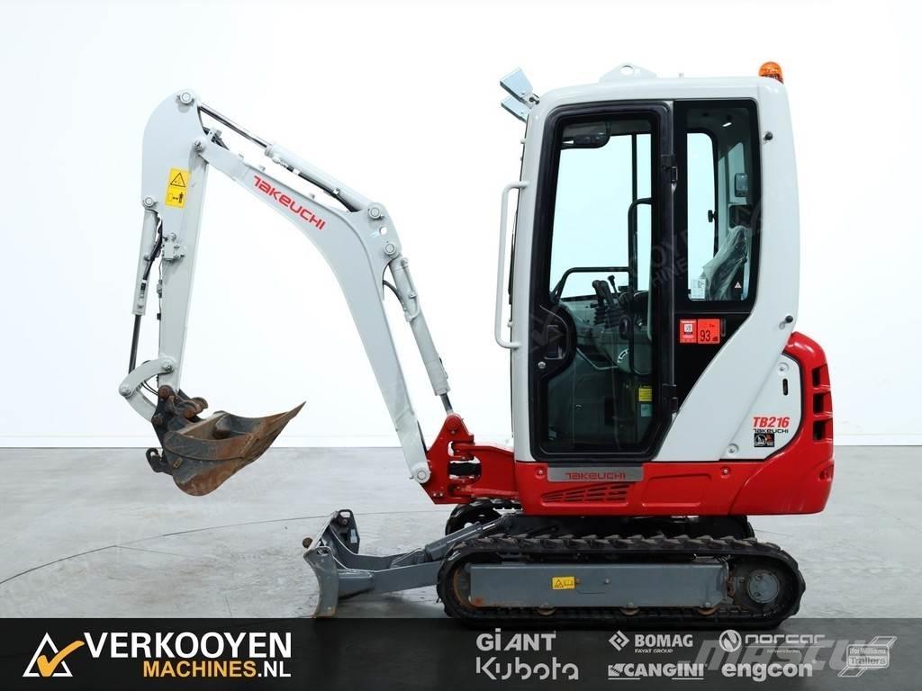 Takeuchi TB216 Mini bageri < 7t