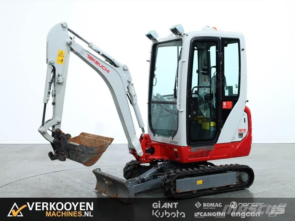 Takeuchi TB216 Mini bageri < 7t