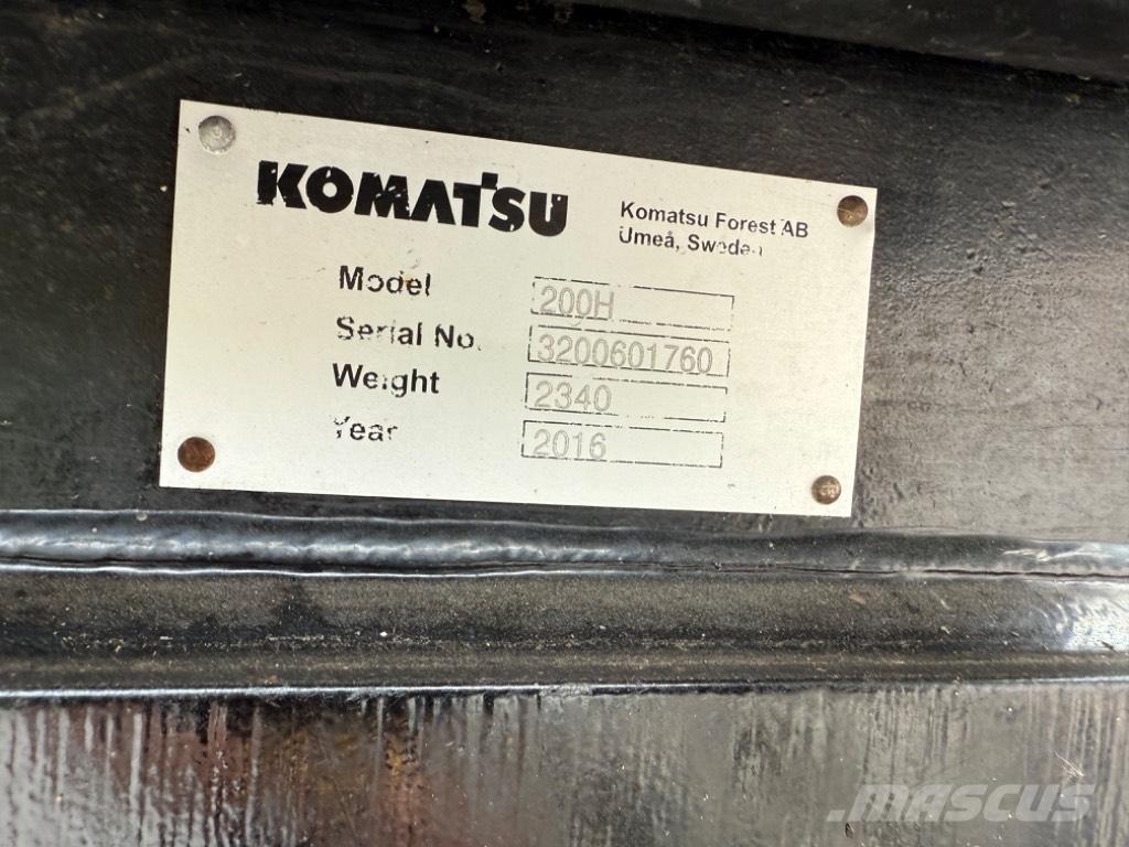 Komatsu 901 Harversteri