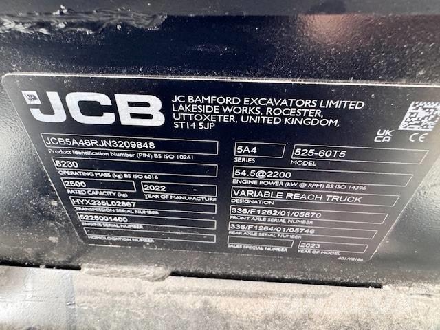 JCB 525-60 Teleskopski viljuškari