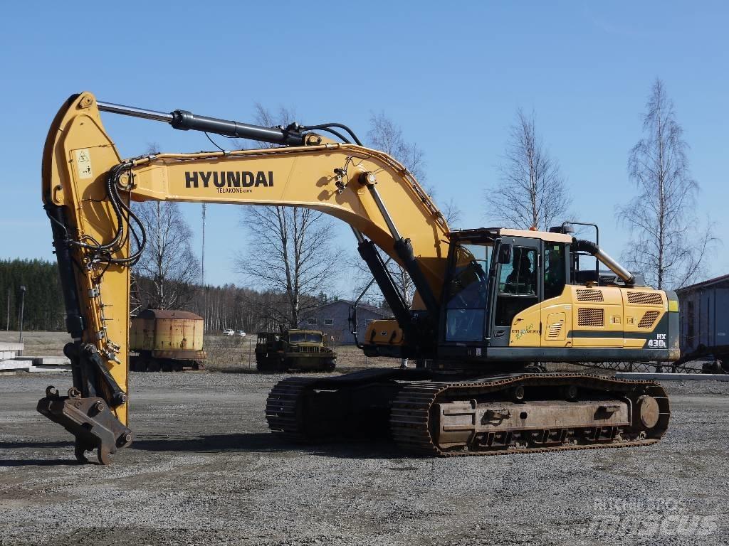 Hyundai HX 430 L Bageri guseničari