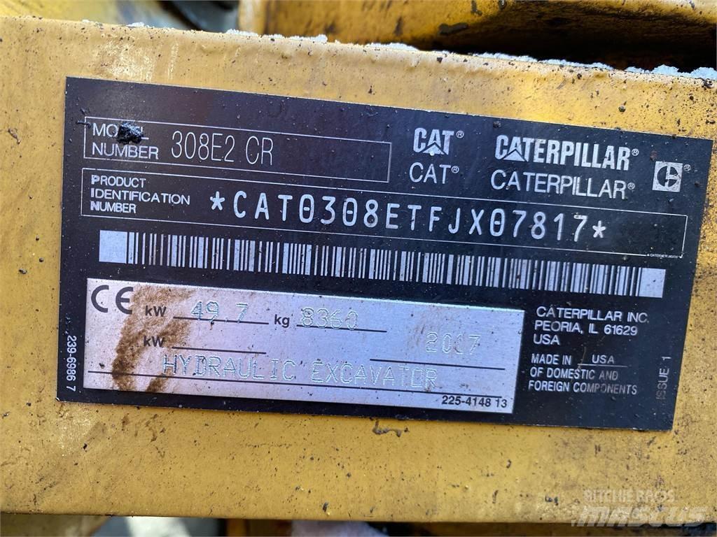 CAT 308E2CR Midi bageri 7t – 12t