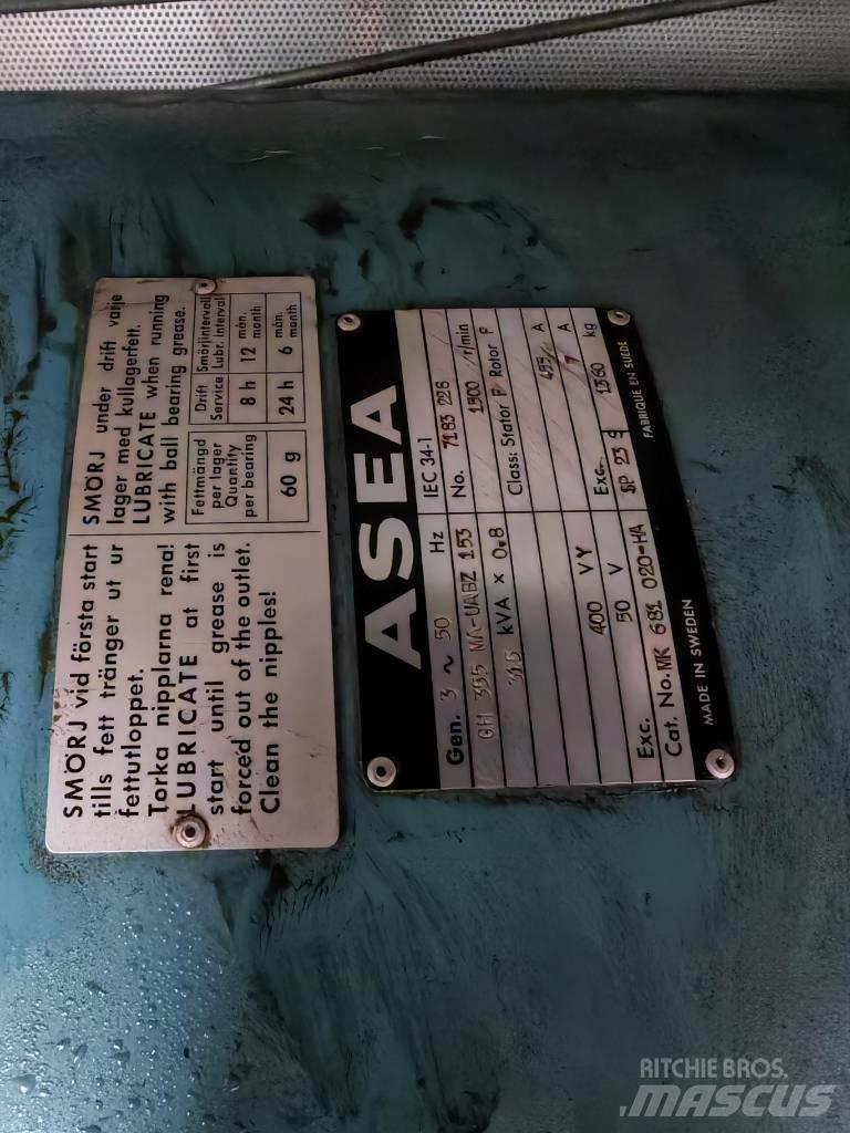 Asea 320kVA 295kW Dizel generatori