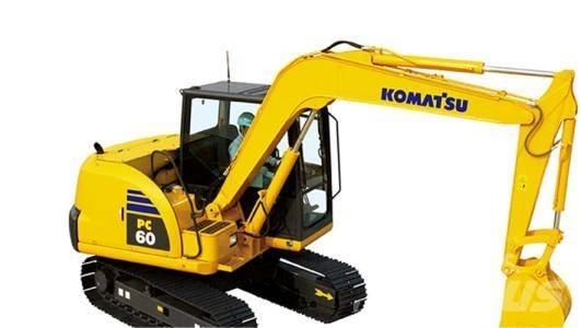 Komatsu PC 60-8 Mini bageri < 7t