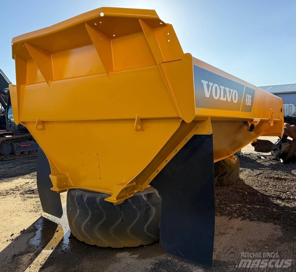 Volvo A 30 G Šasija i vešenje
