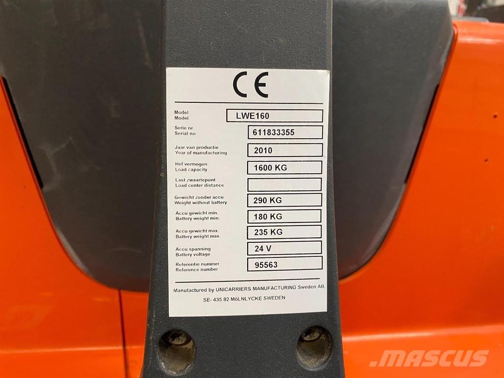 BT LWE160 Nisko podizni električni viljuškar