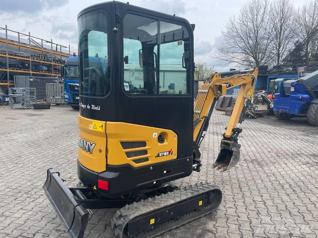 Sany SY 18 C Mini bageri < 7t
