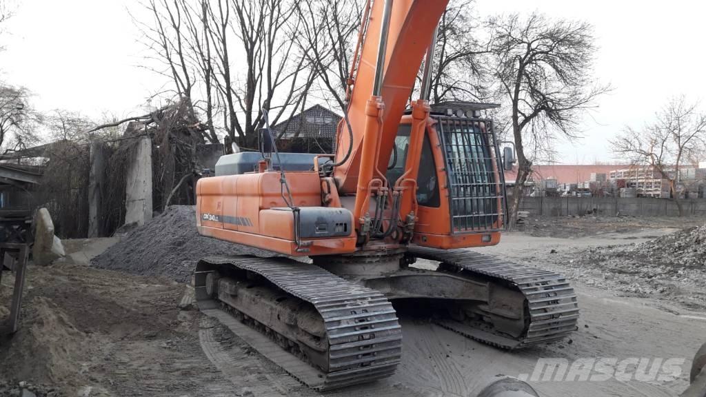 Doosan DX 340 LC Bageri guseničari