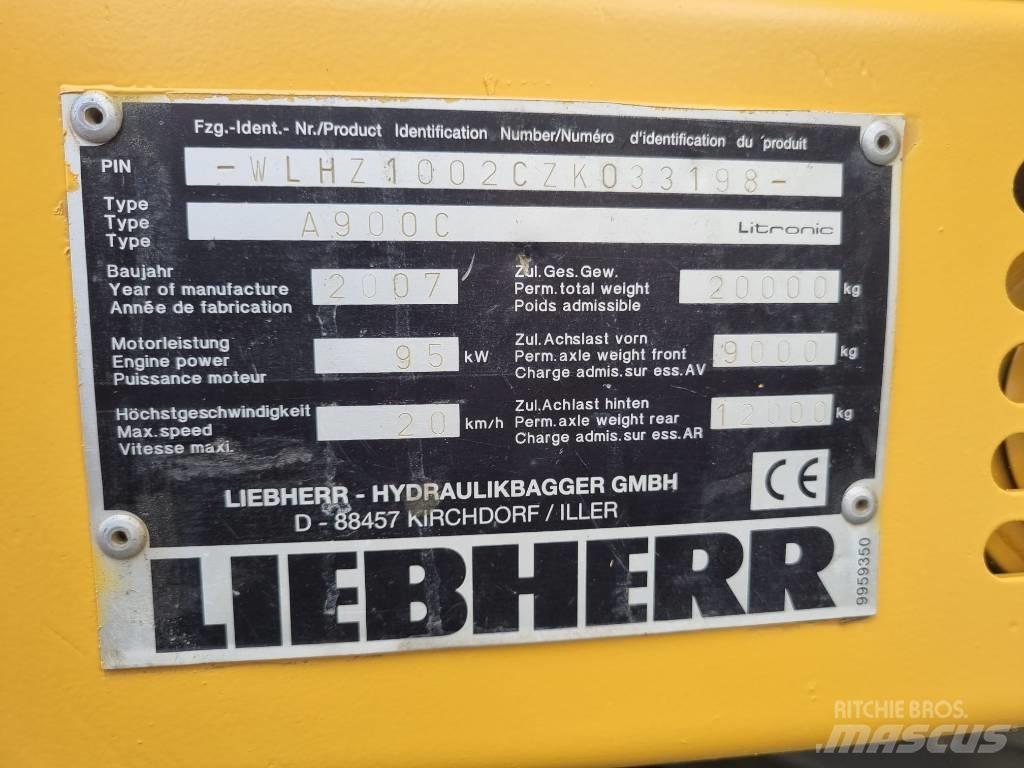 Liebherr A 900 C Bageri točkaši