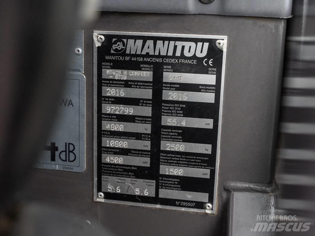 Manitou MT 625 Teleskopski viljuškari