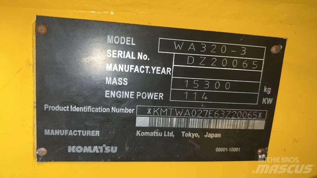 Komatsu WA320-3 Utovarivači na točkove