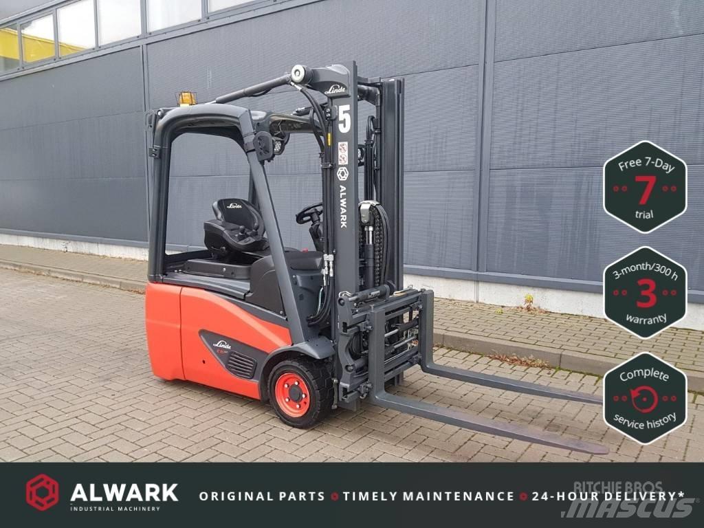 Linde E16C Električni viljuškari