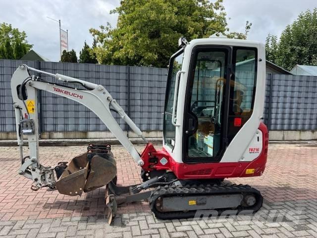 Takeuchi TB 216 Mini bageri < 7t