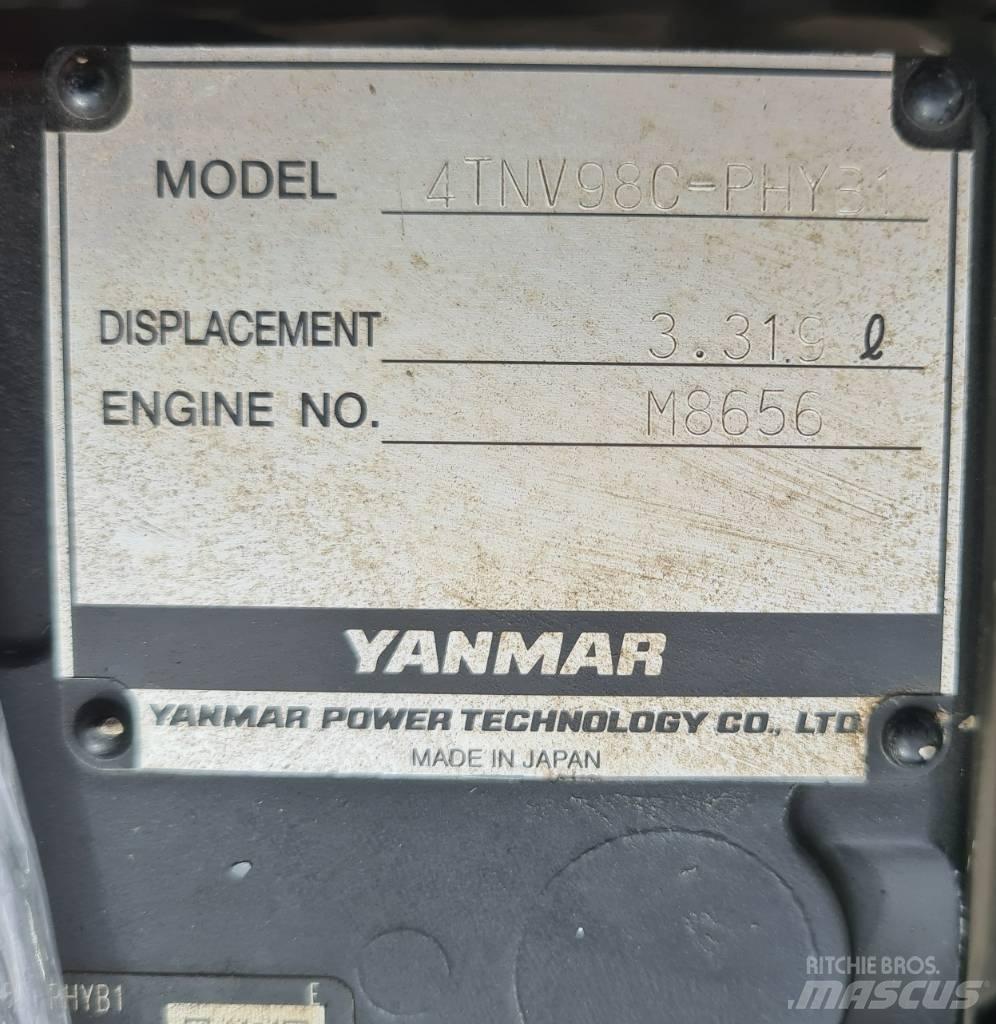 Yanmar 4TNV98C-P Motori za građevinarstvo