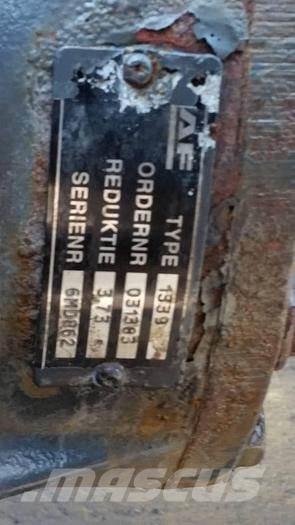  Axles 1939 Ostale kargo komponente