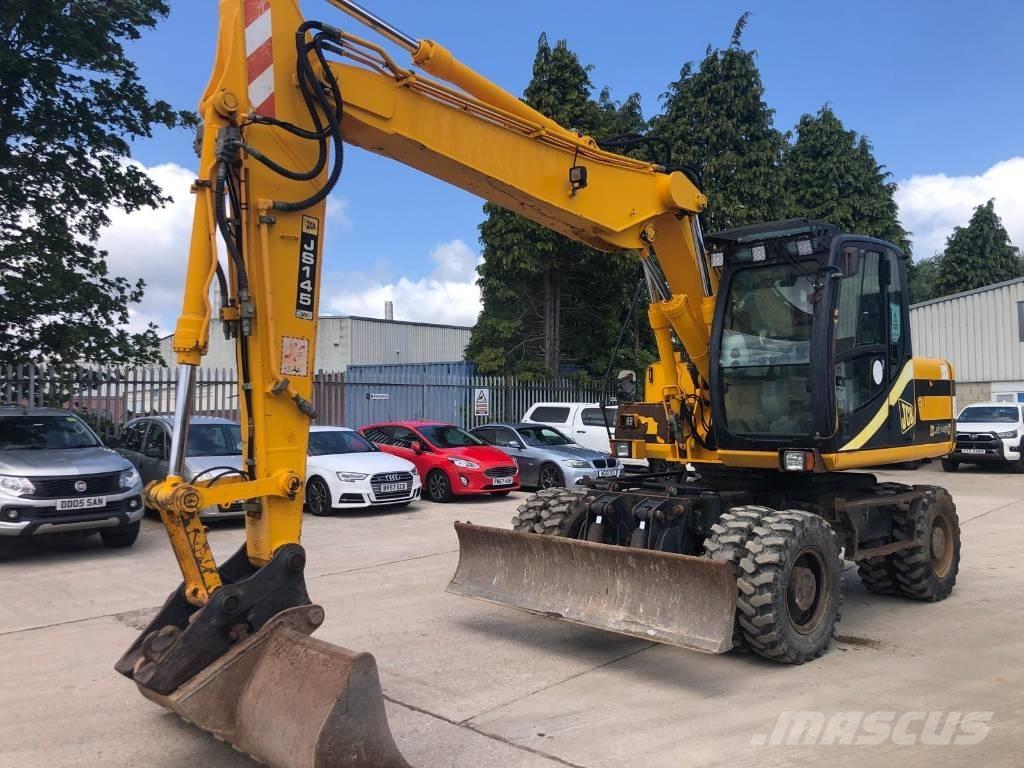 JCB JS145W Bageri točkaši