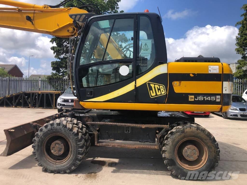 JCB JS145W Bageri točkaši