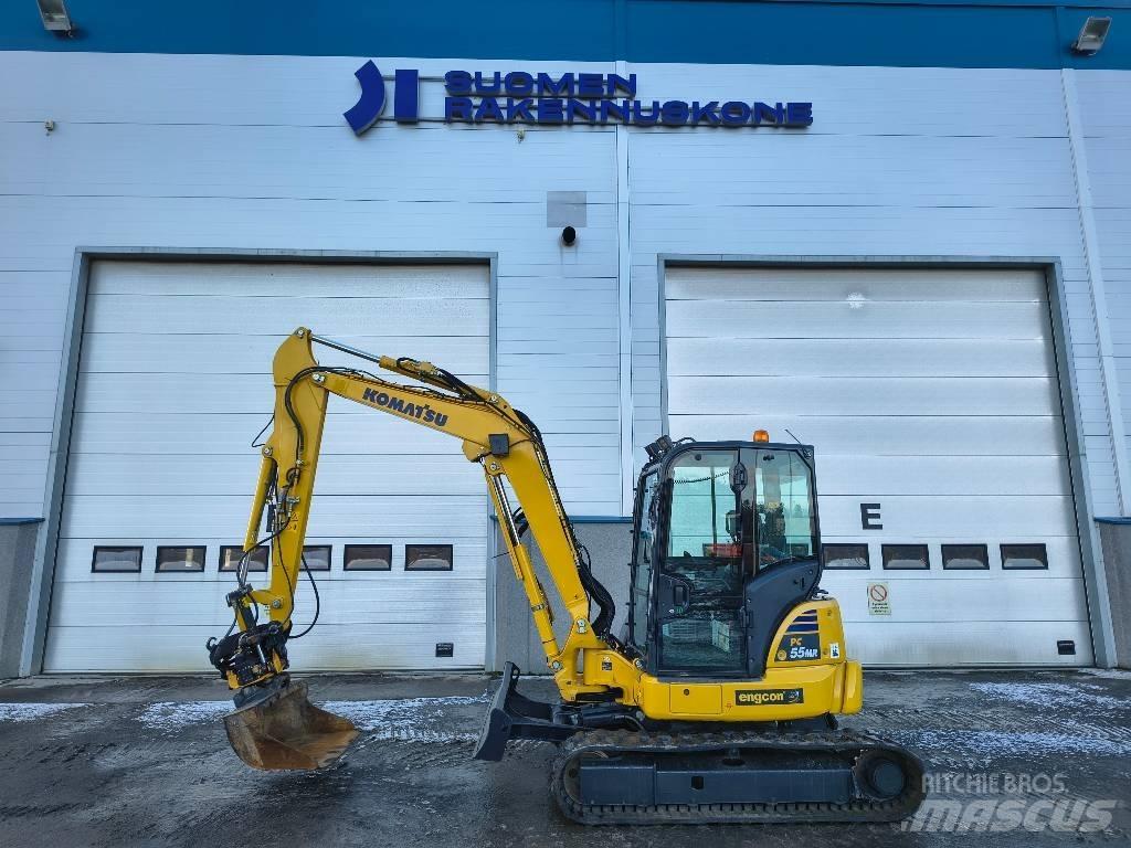 Komatsu PC55 MR-5 Mini bageri < 7t