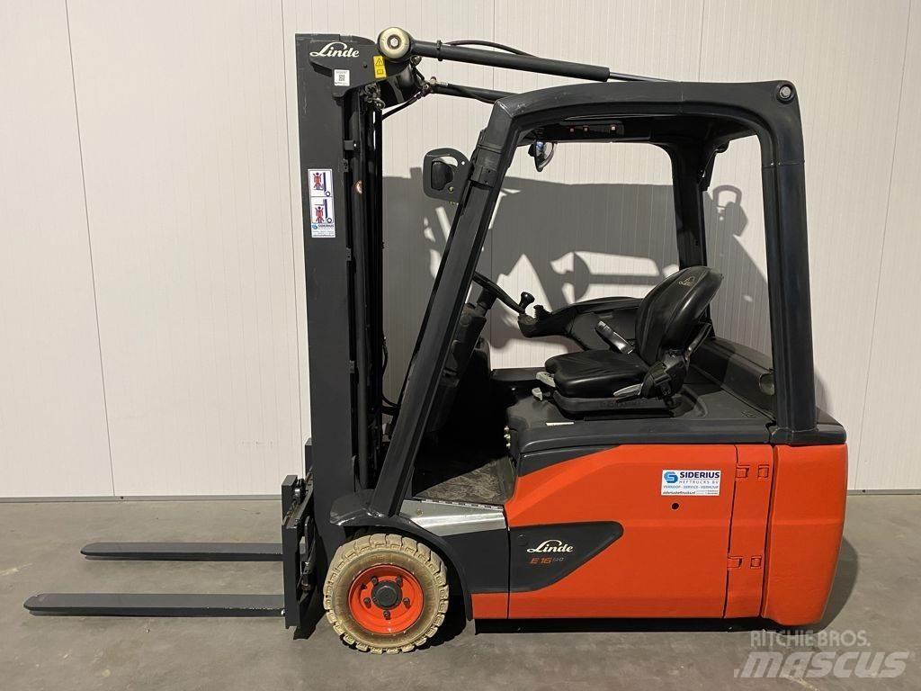 Linde E16L-386 Električni viljuškari