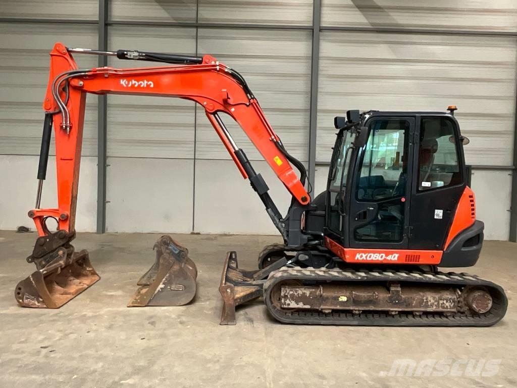 Kubota KX 080-4 A Midi bageri 7t – 12t