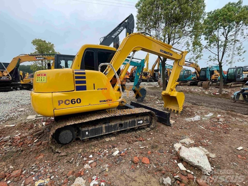 Komatsu PC 60 Mini bageri < 7t