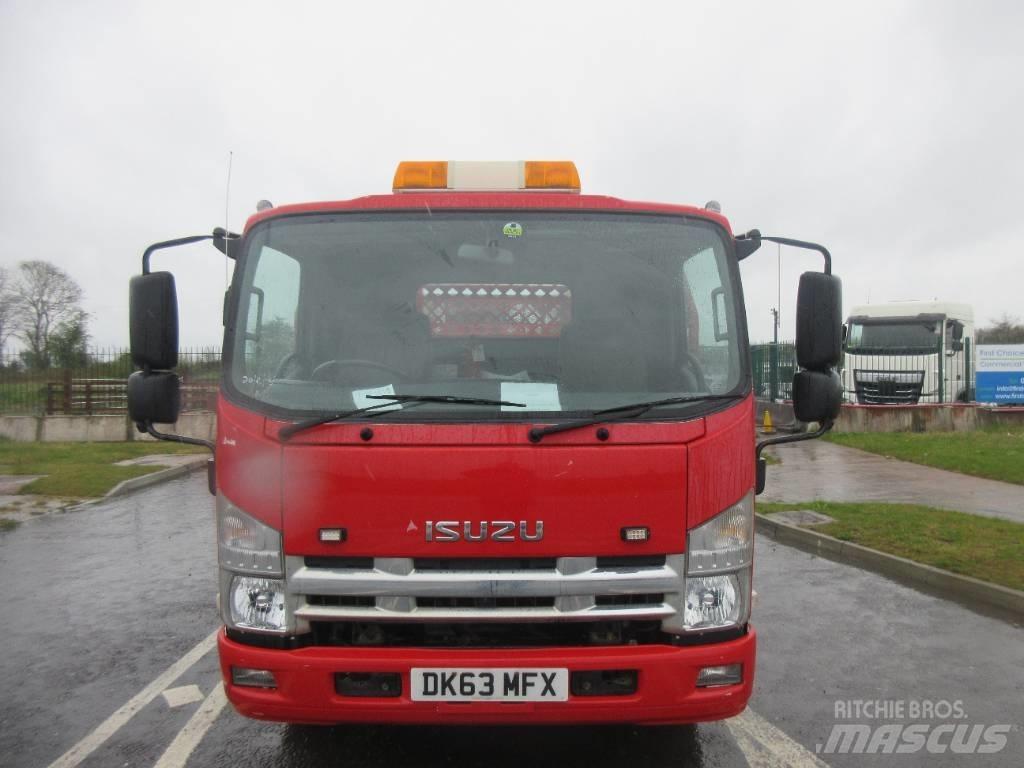 Isuzu N 75.190 Kamioni sa ravan platformom / vitlom