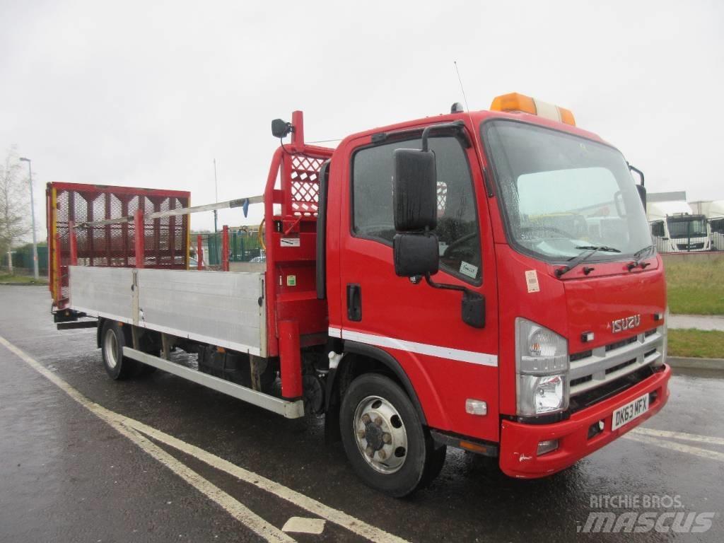 Isuzu N 75.190 Kamioni sa ravan platformom / vitlom