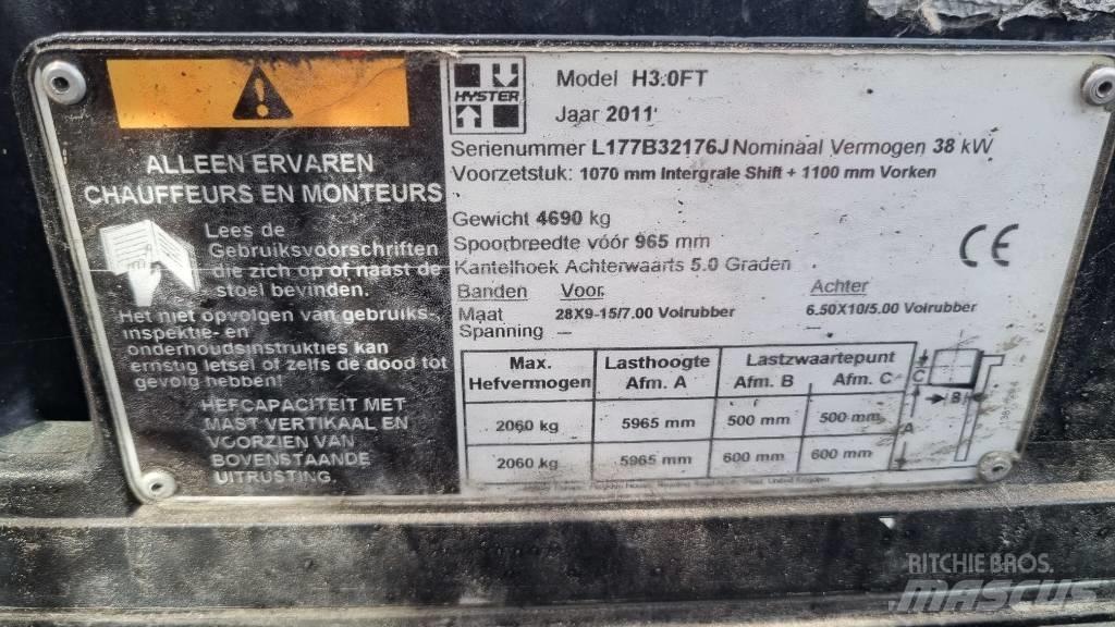 Hyster H 3.00 FT Plinski viljuškari