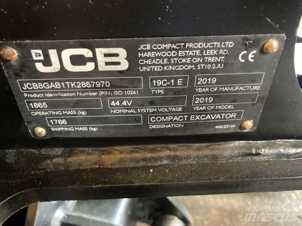 JCB 19 C-IE Mini bageri < 7t