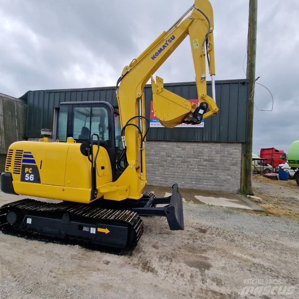 Komatsu PC56-7 Mini bageri < 7t