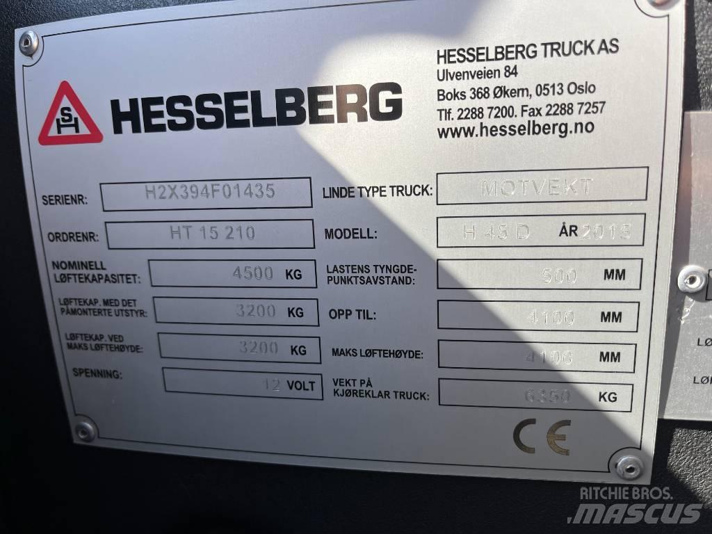 Linde H 45 D Dizelski viljuškari