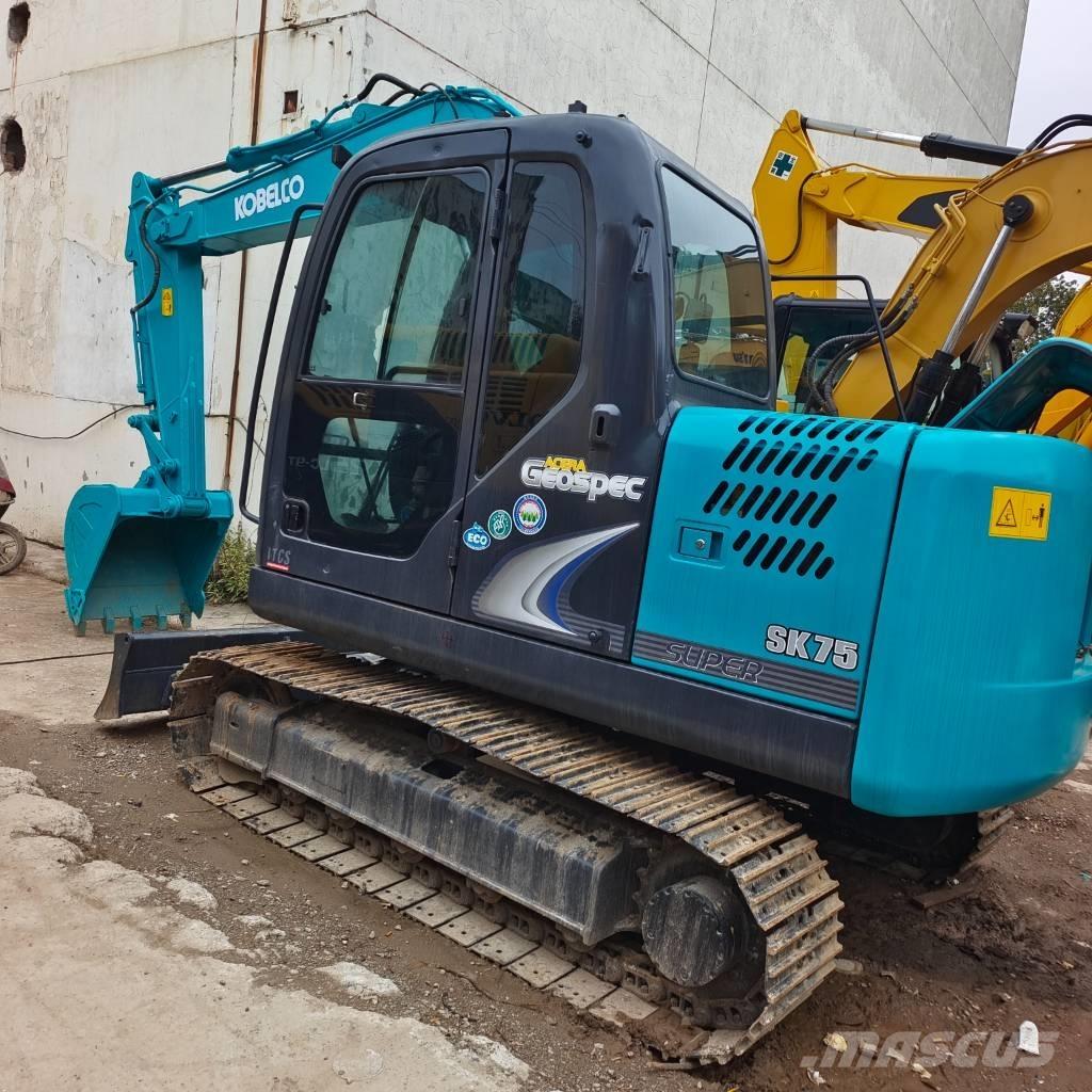 Kobelco SK 75 CSR Bageri guseničari