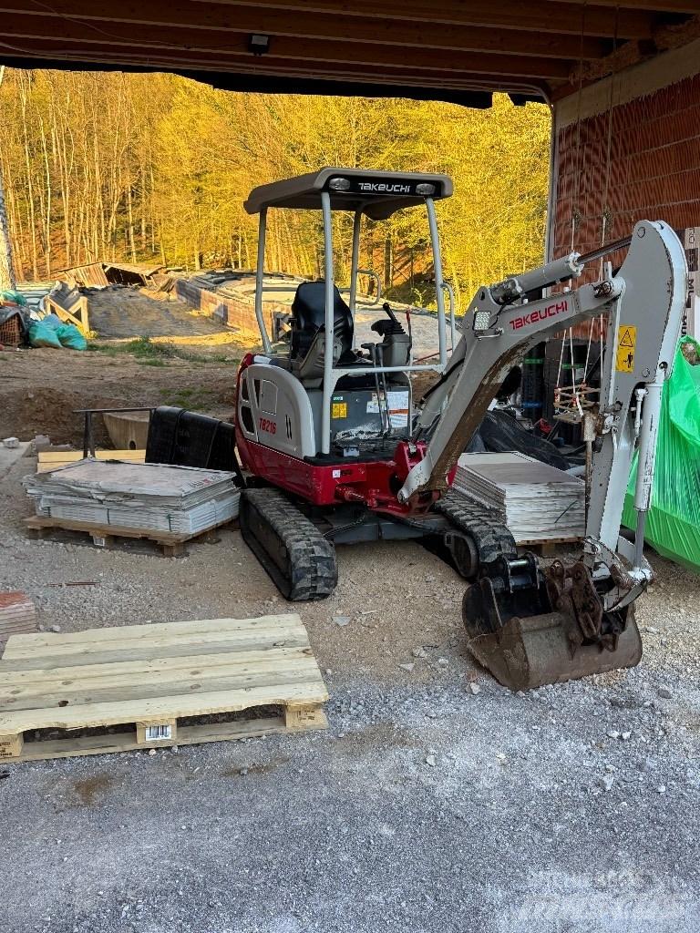 Takeuchi TB 216 Mini bageri < 7t