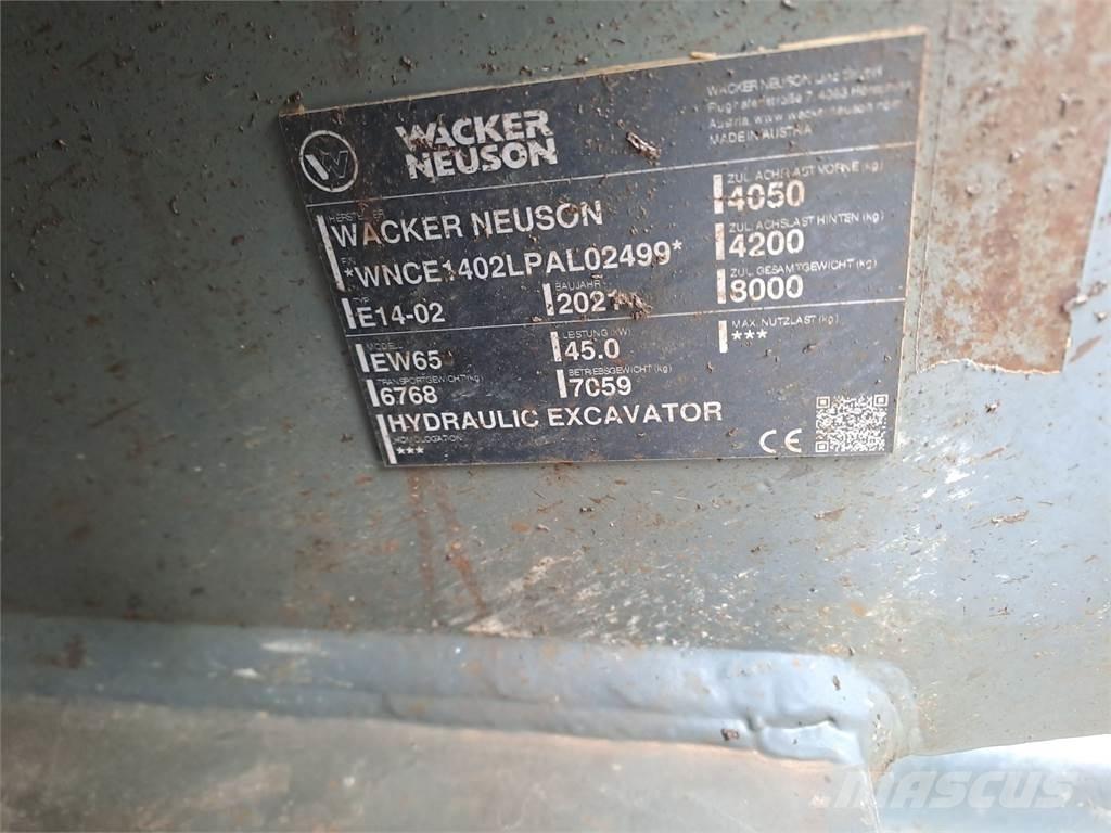 Wacker Neuson EW65 Bageri točkaši