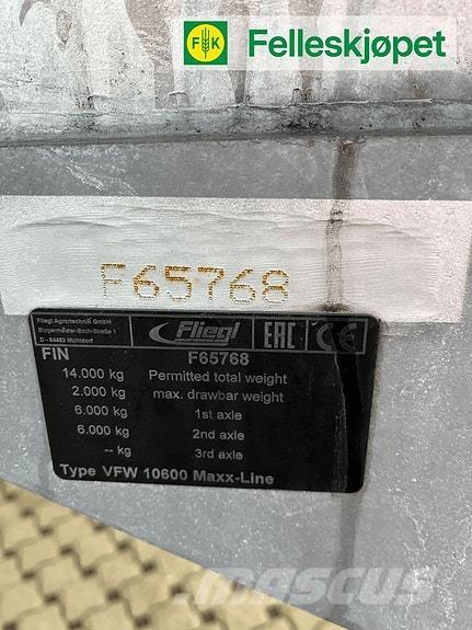 Fliegl VFW 10600 Rasturači mineralnog đubriva