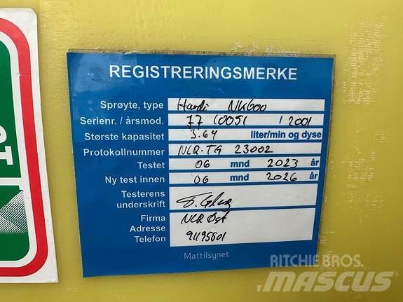 Hardi NK 600 Samohodne prskalice